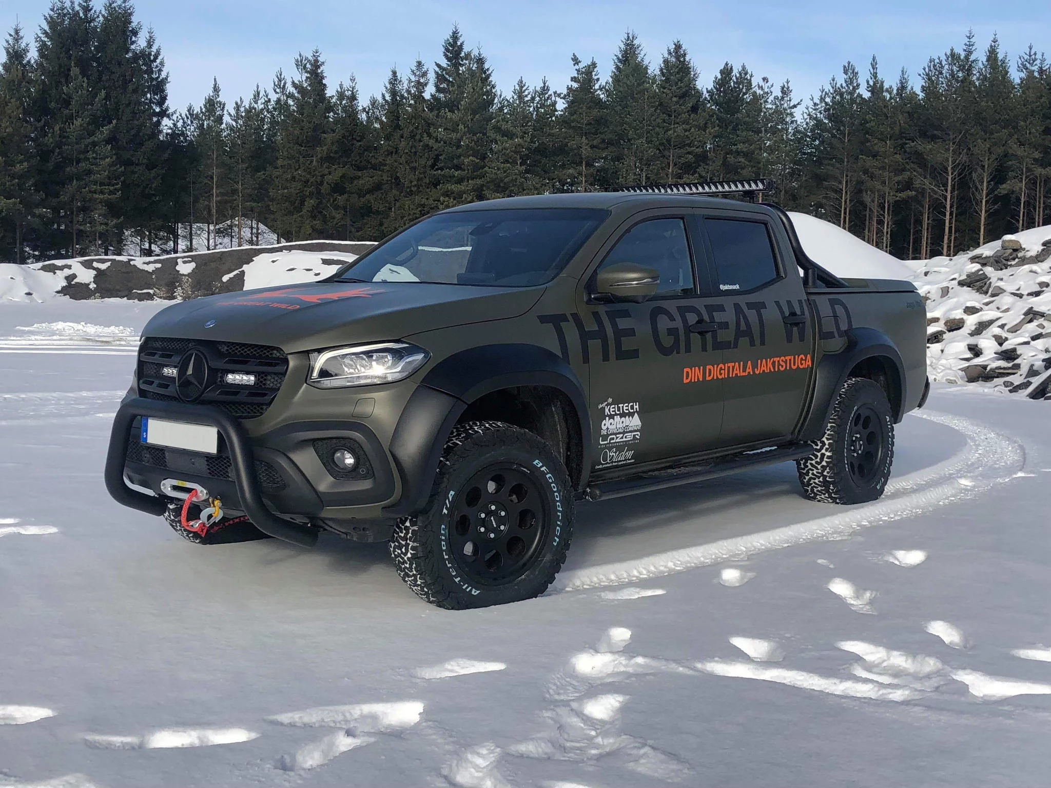 Triple-R 24 ST4 - Lazer LED Lights - Mercedes X-Class