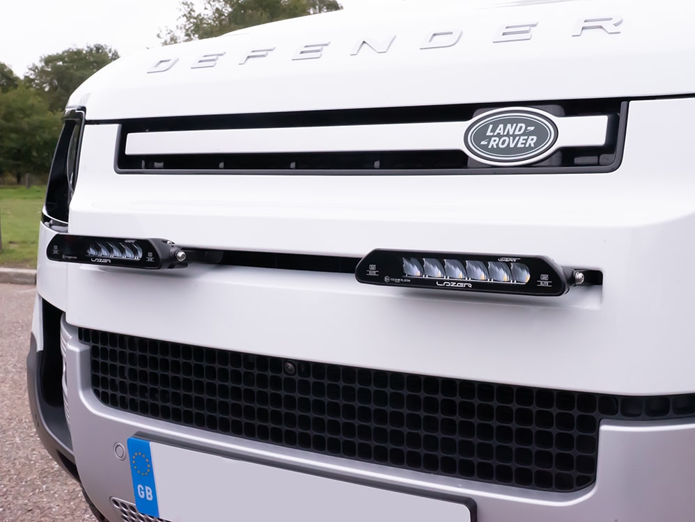 Land Rover Defender (2020+) - Sada pro LINEAR-6 do mřížky chladiče