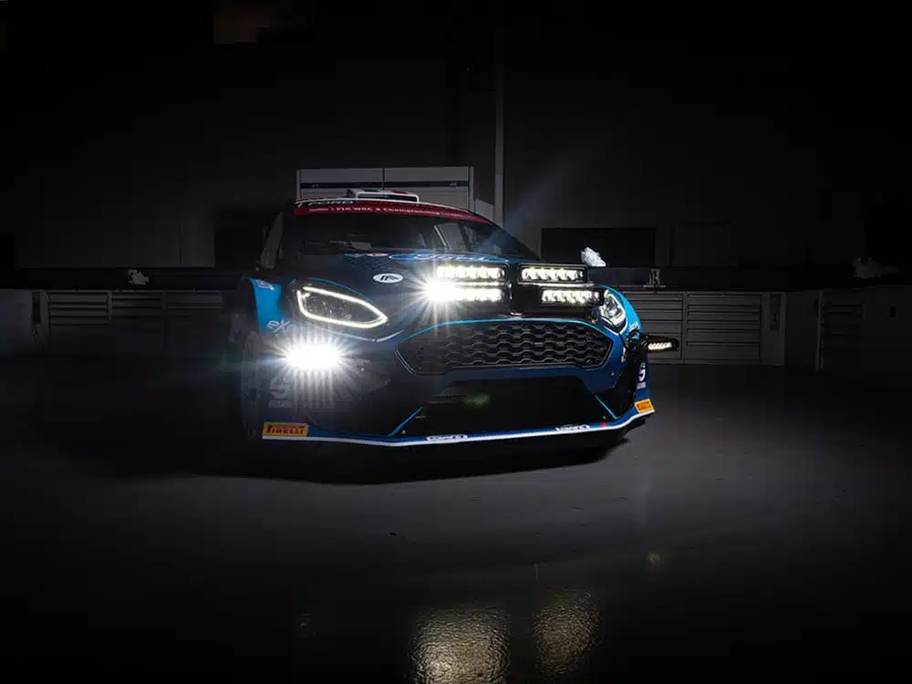 Lazer Lamps Světelná rampa pro 4 světlomety - Fiesta MKII