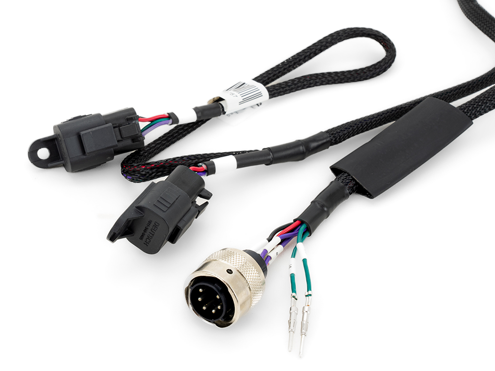 Kabelový svazek pro dvě světla s konektorem ITT (4-PIN, DEUTSCH DT, 12 V)