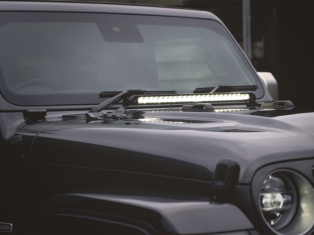 Jeep Wrangler JL (2017+) - Sada pro montáž na kapotu
