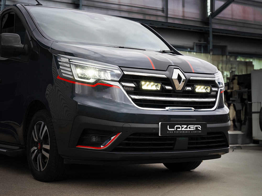 Lazer Lamps - Renault Trafic (2023+) - sada do mřížky chladiče na gorallygo.com