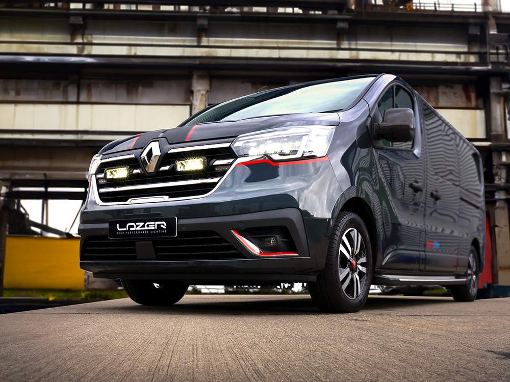 Lazer Lamps - Renault Trafic (2023+) - sada do mřížky chladiče na gorallygo.com