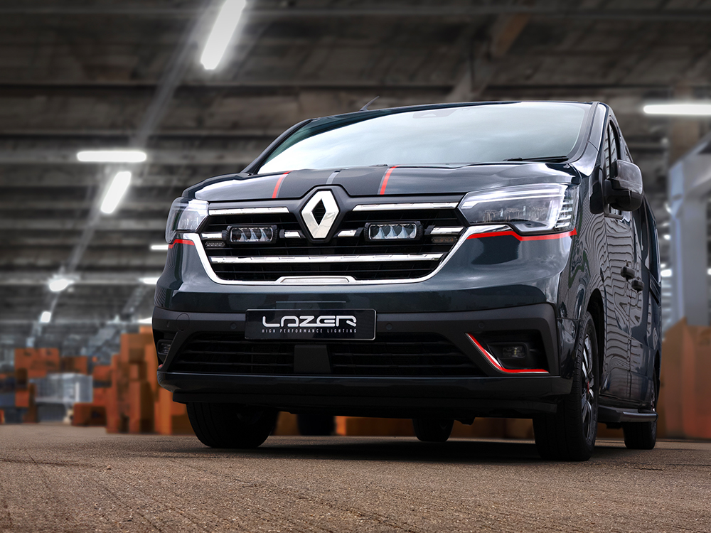 Lazer Lamps - Renault Trafic (2023+) - sada do mřížky chladiče na gorallygo.com