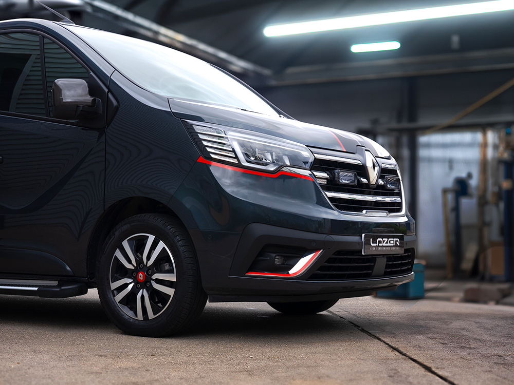 Lazer Lamps - Renault Trafic (2023+) - sada do mřížky chladiče na gorallygo.com