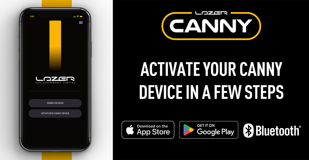 Aplikace CANNY.LZR pro ovládání jednotky CANNY